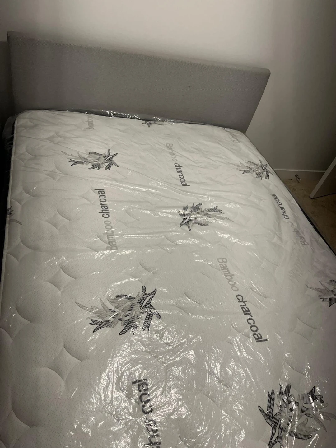 Queen Size Bamboo Charcoal Mattress and Bed frame
