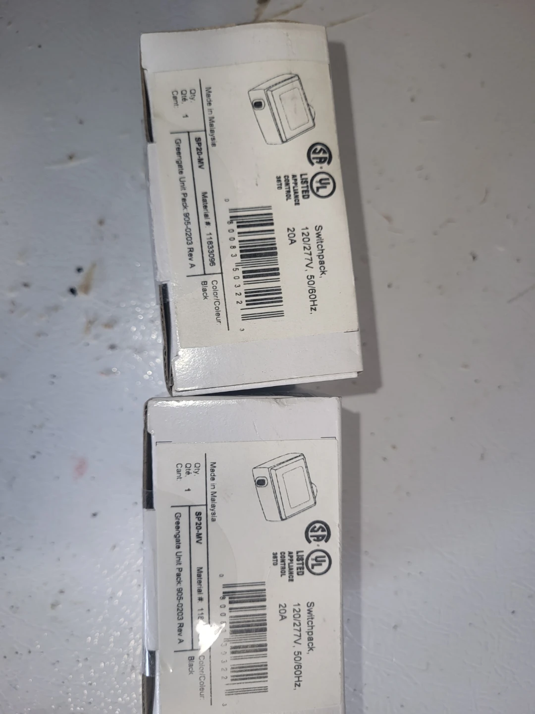 Two Greengate Switchpack SP20-MV Black - photo 2