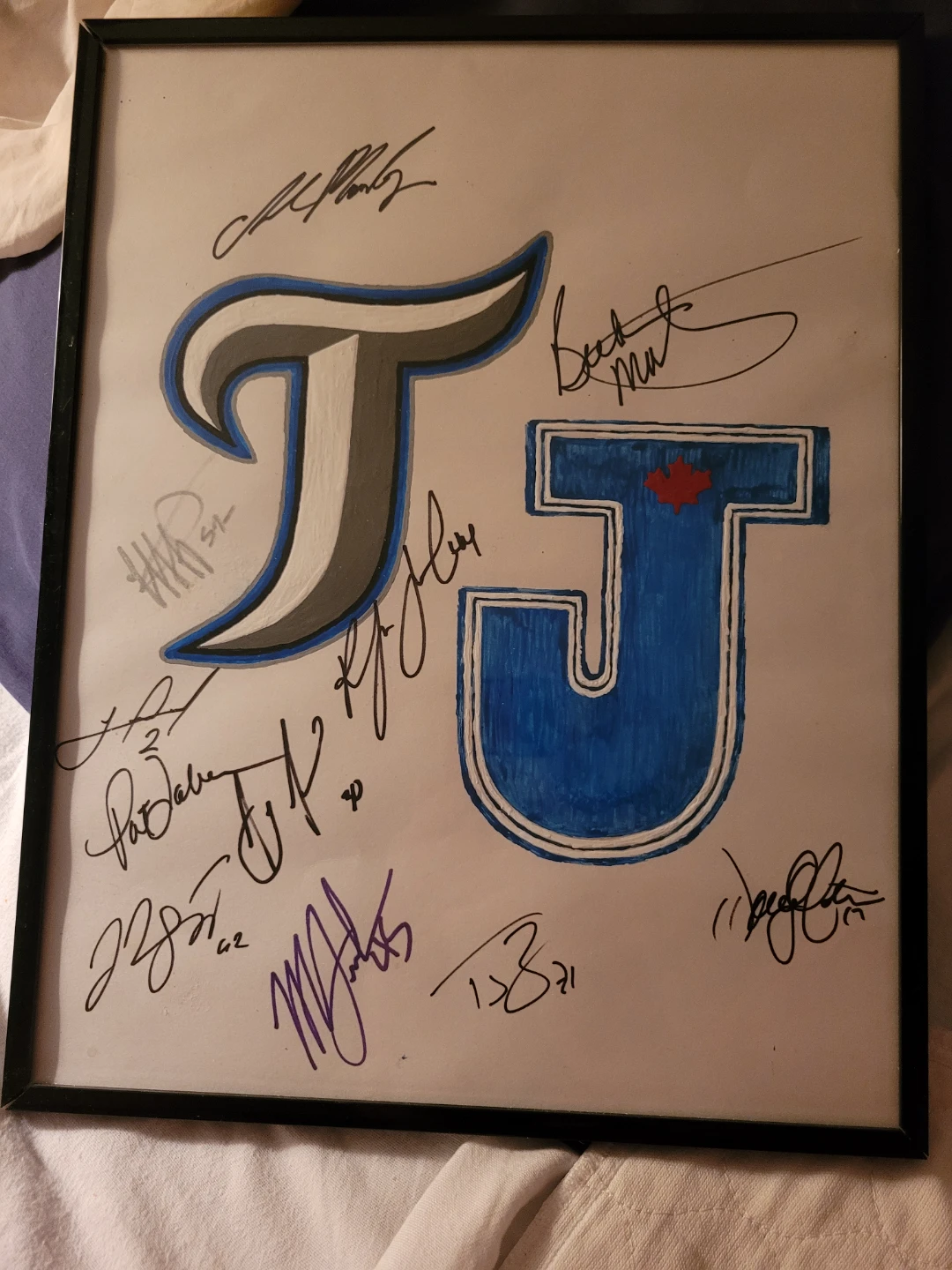 Toronto Blue Jay's Autographed Poster - photo 2