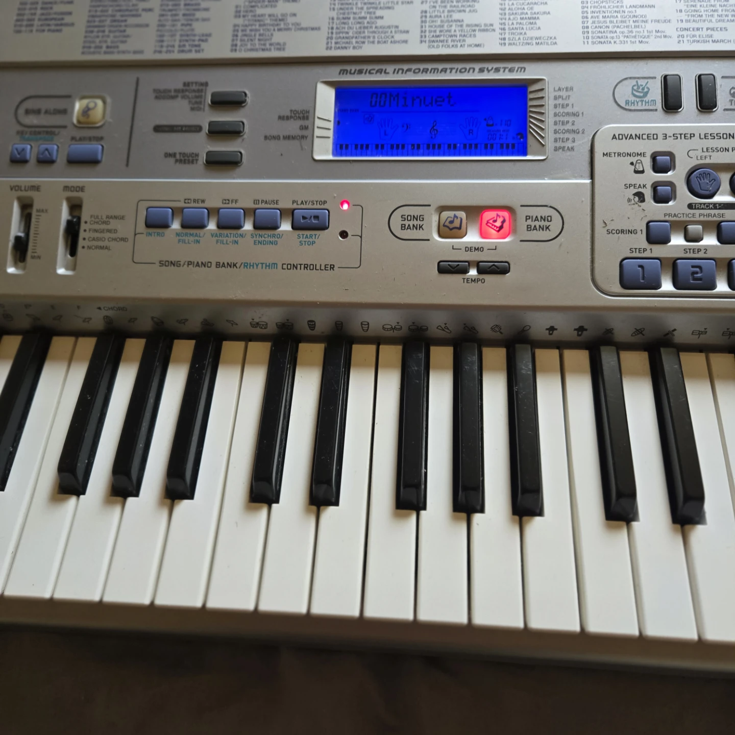 Casio CTK-591 Electronic Keyboard - photo 2