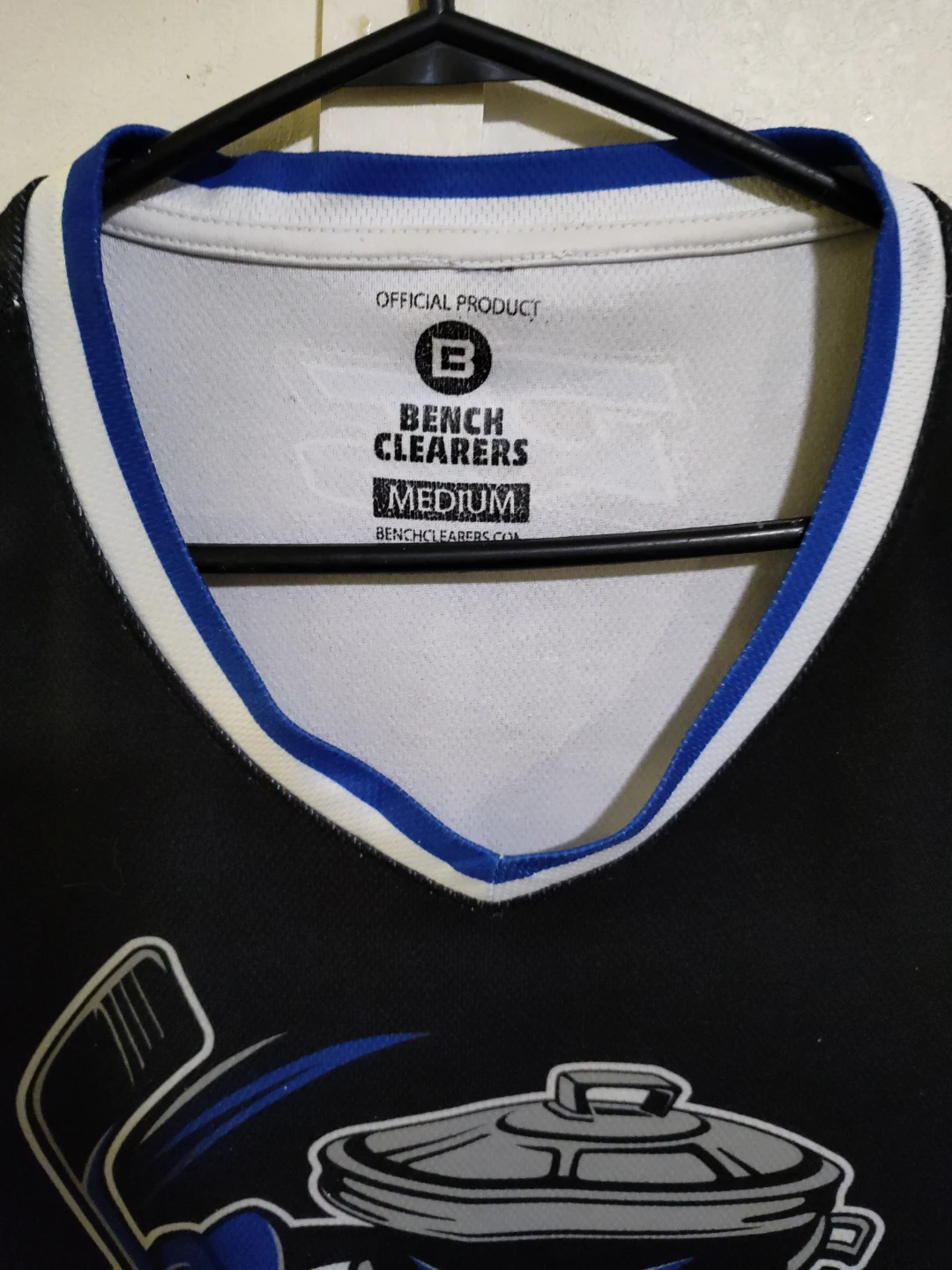 Bench Clearers Trashers Hockey Jersey Medium - photo 2