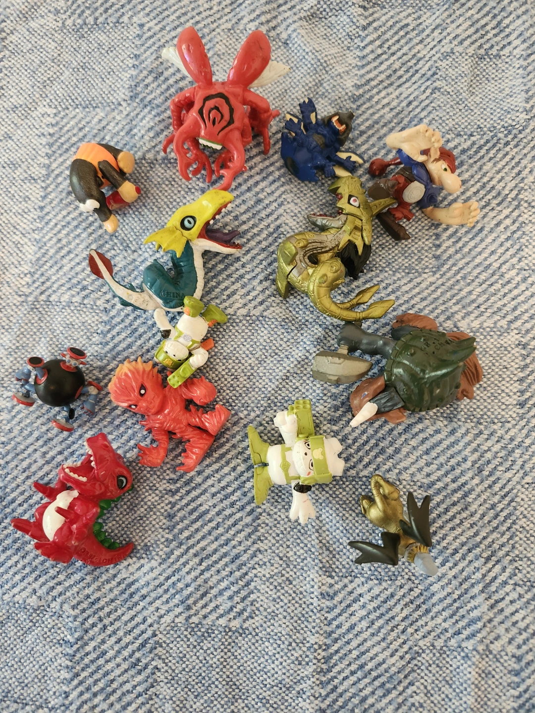 Digimon Action Figures Lot