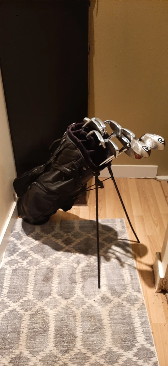 Complete Set Of Precision Wave Golf Clubs & Bag - photo 3
