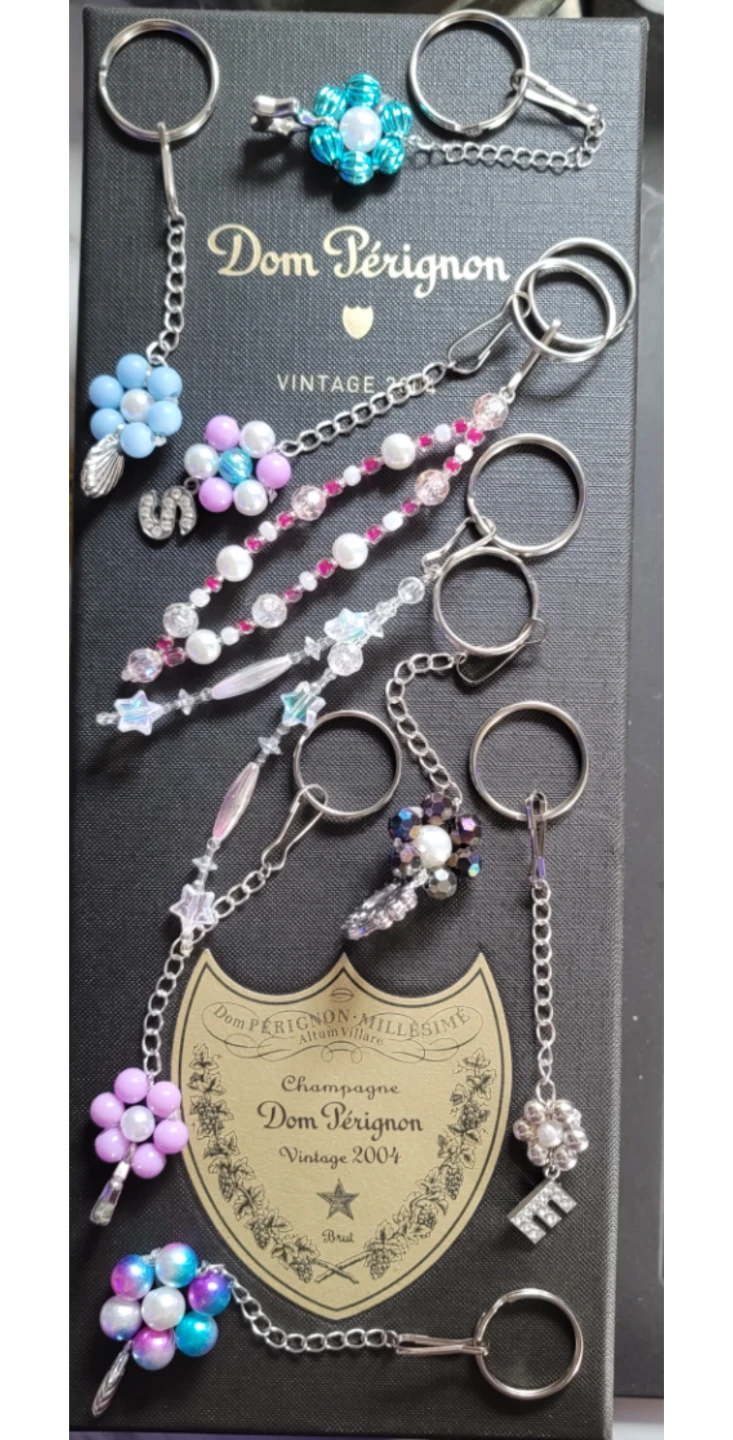 Dom Perignon Inspired Keychains