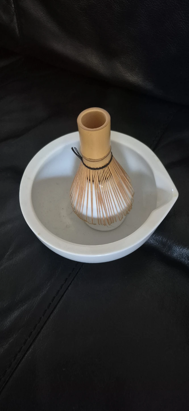 Bamboo Matcha Whisk and Bowl Set