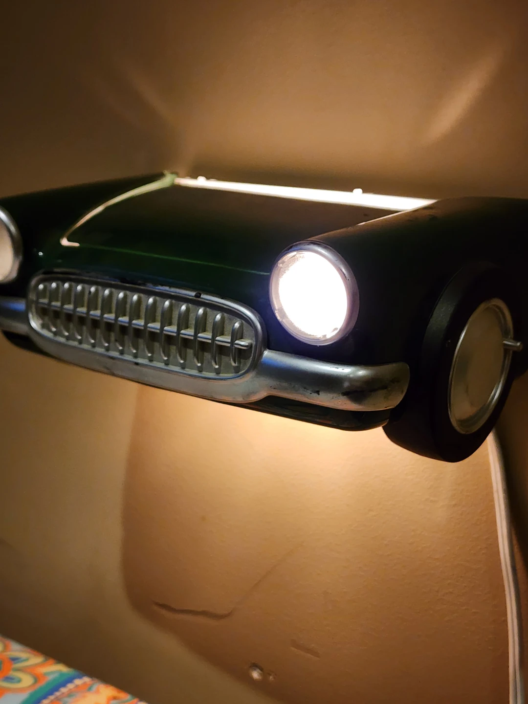 Vintage Car Wall Sconce Lamp - Green - photo 4