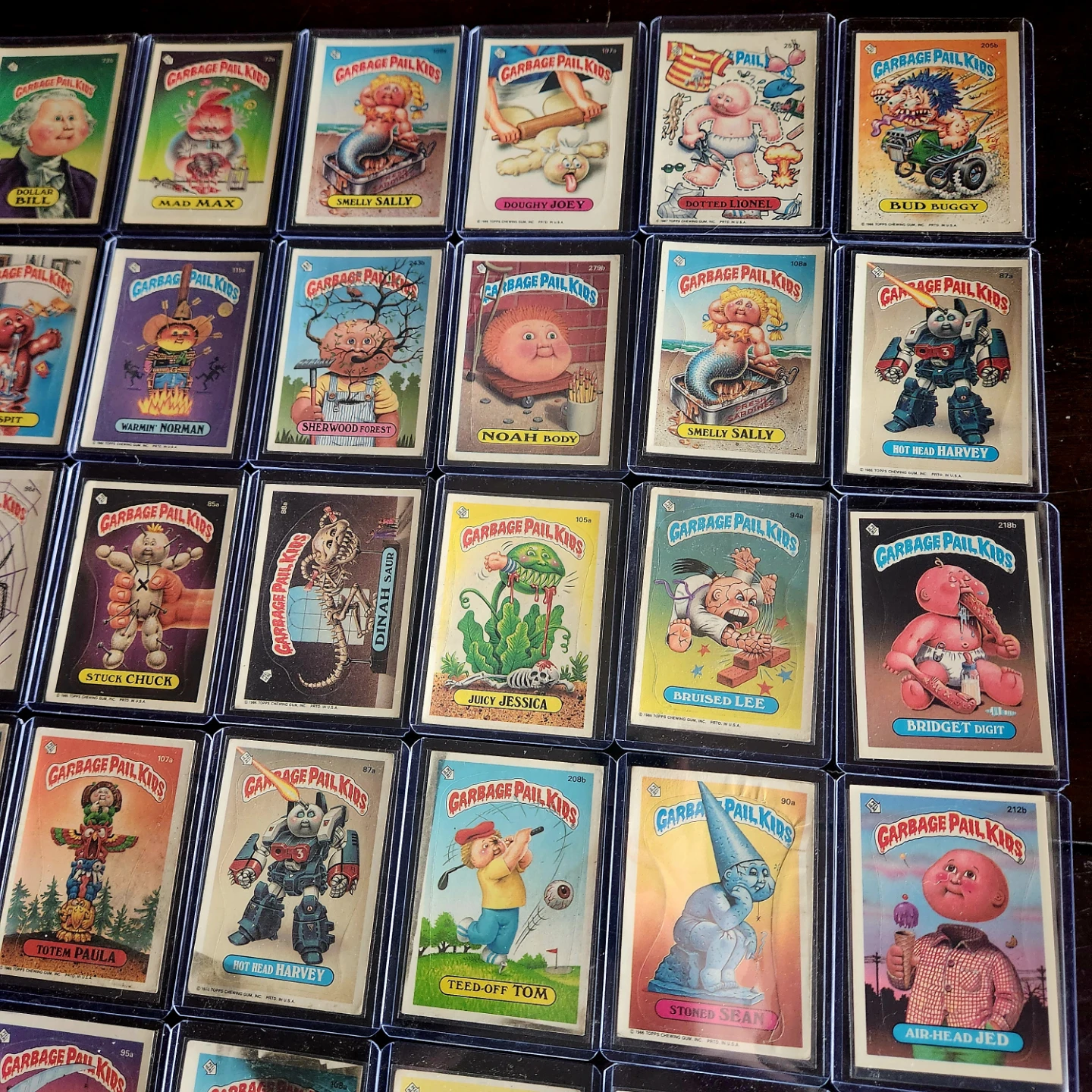 76 Vintage Garbage Pail Kids Cards - 1986 GPK Lot - photo 5