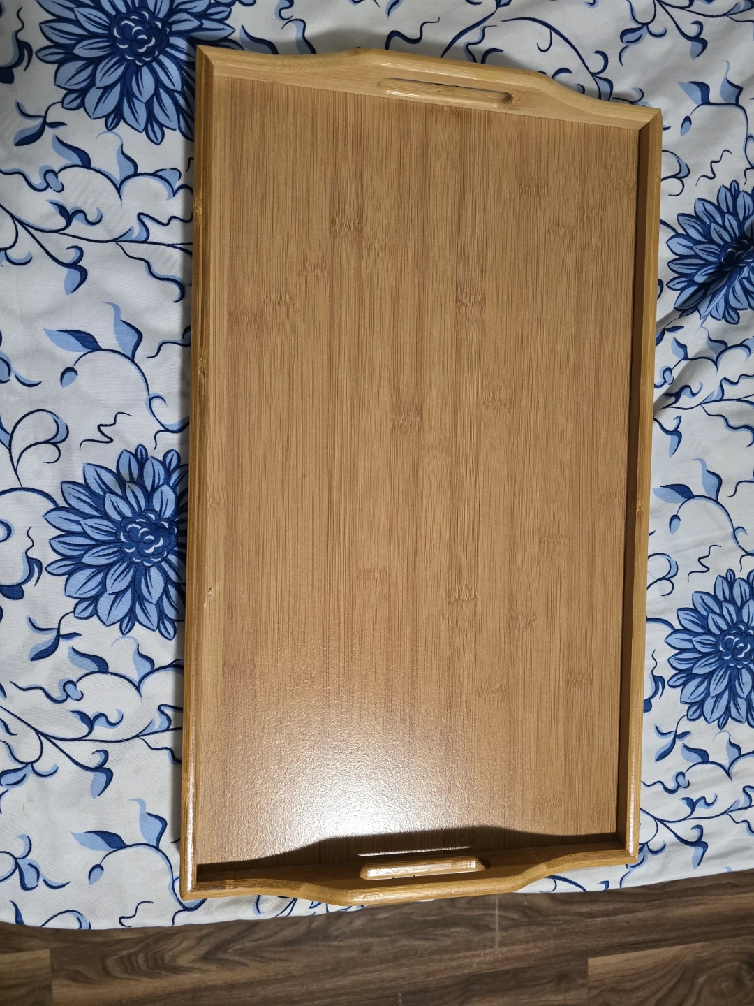 Bamboo Bed Tray with Folding Legs - photo 4