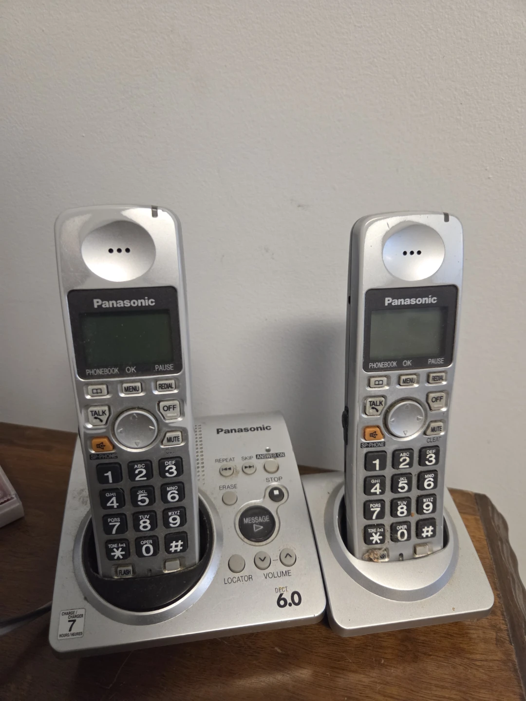 Panasonic DECT 6.0 Cordless Phone System with 2 Handsets