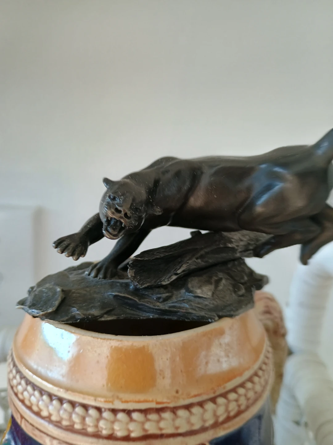 The Franklin Mint "The Mountain Lion" Pewter Figurine - photo 5