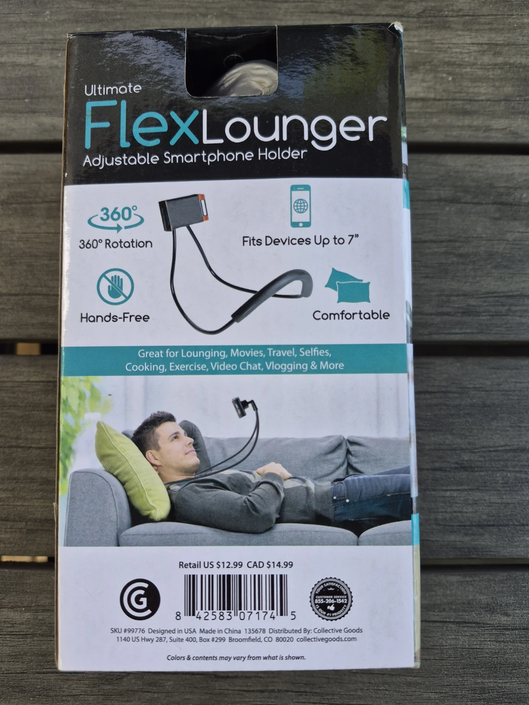 Ultimate FlexLounger Adjustable Smartphone Holder