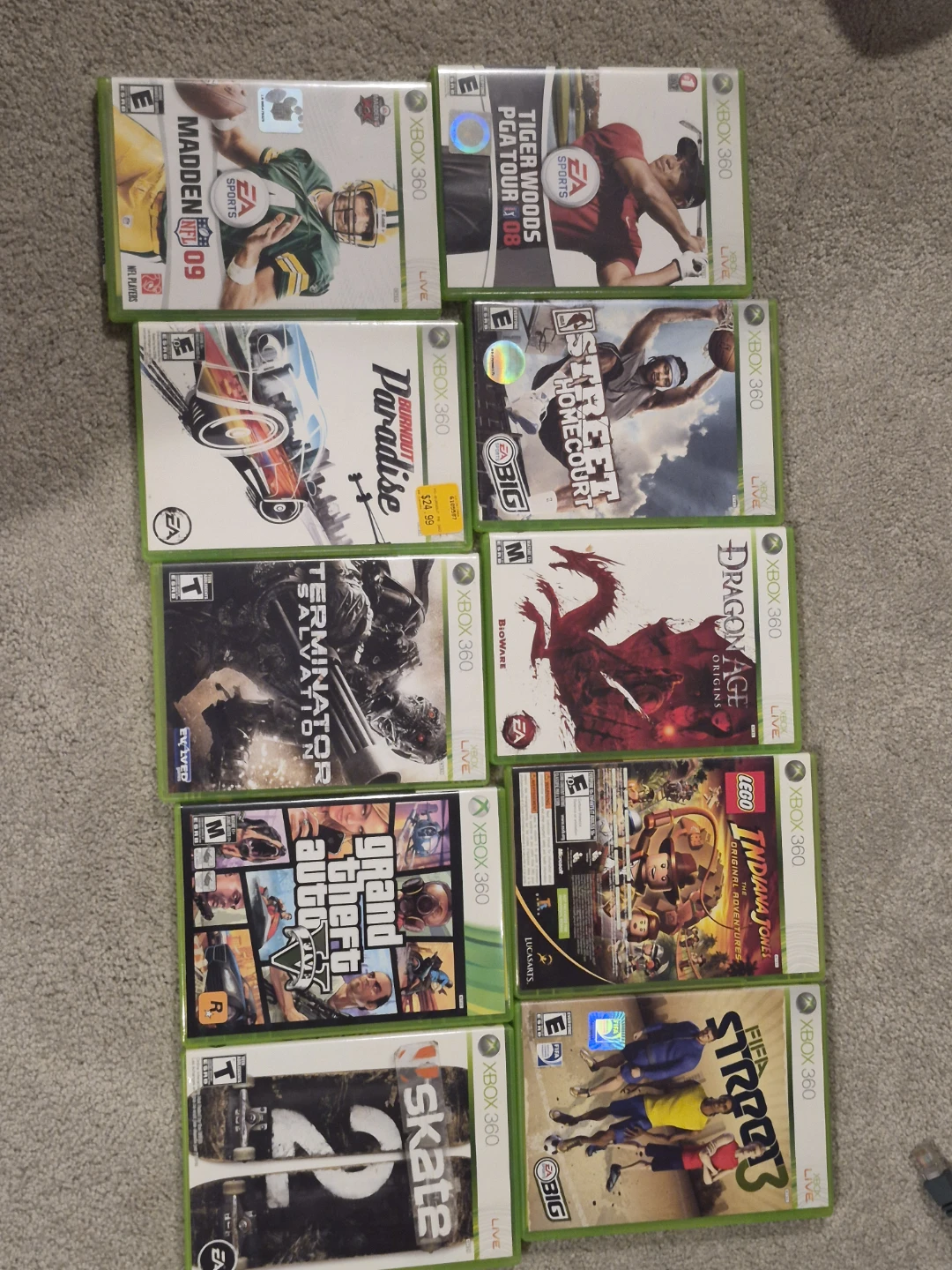 Xbox 360 Console with Games and Accessories - photo 2