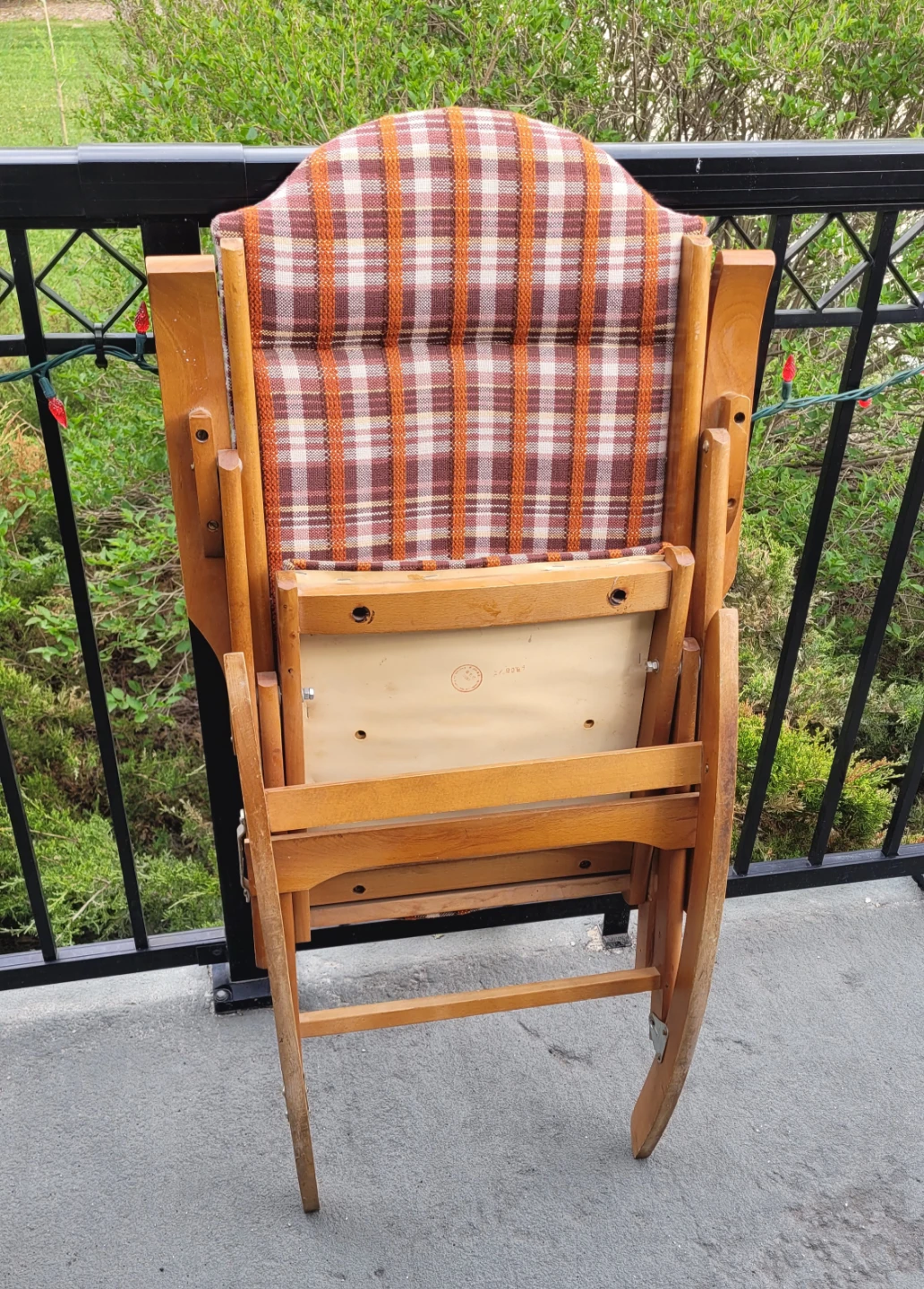 Folding Rocking Chair - photo 3