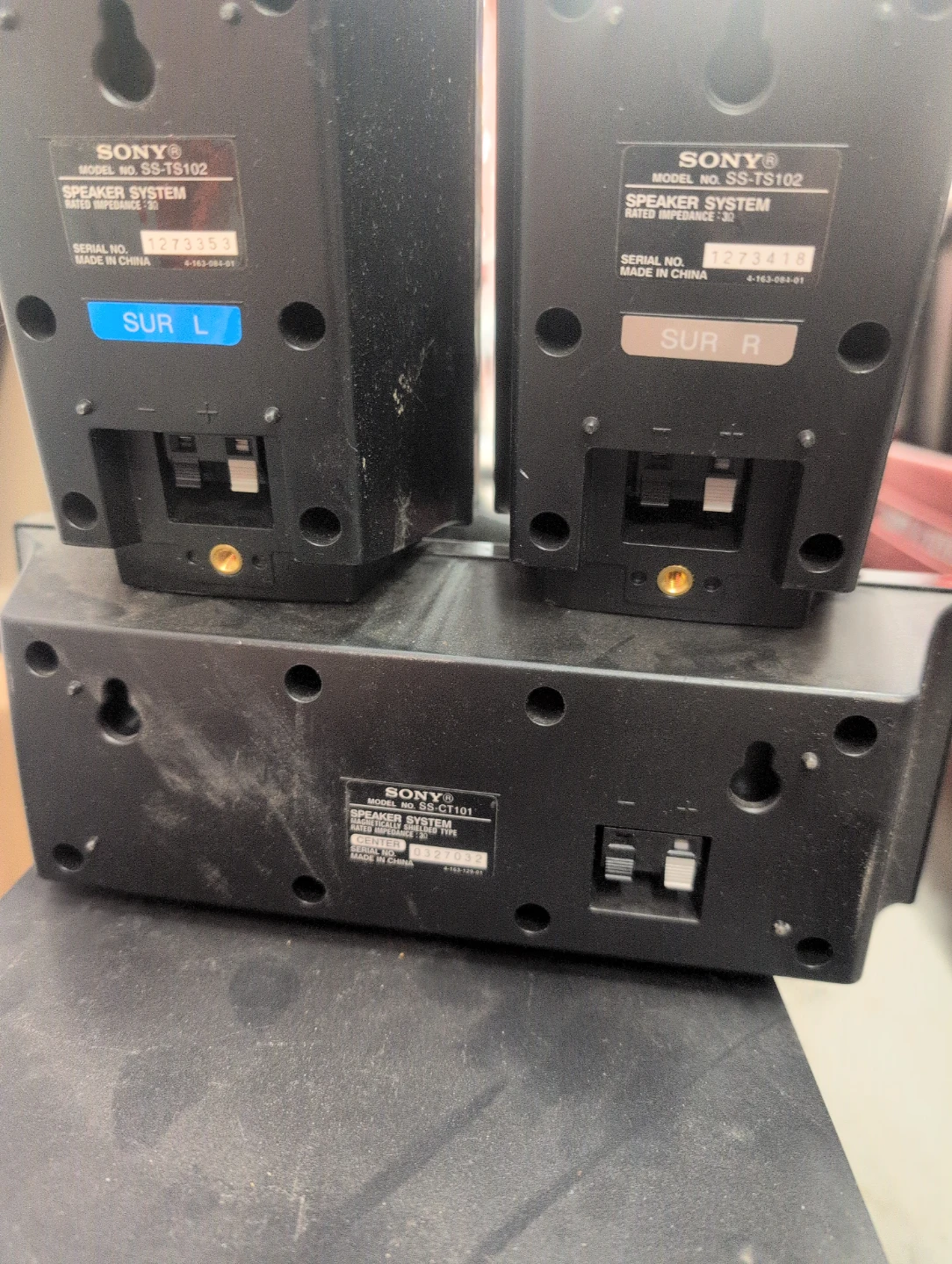 Sony SS-TS102 SS-TS103 SS-WS80 Speaker System - photo 3