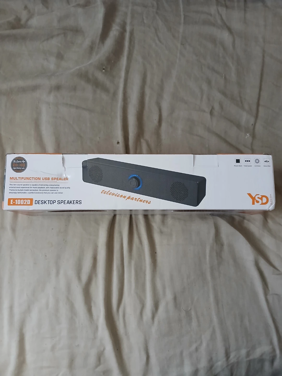 YSD E-1002D Multifunction USB Desktop Speakers