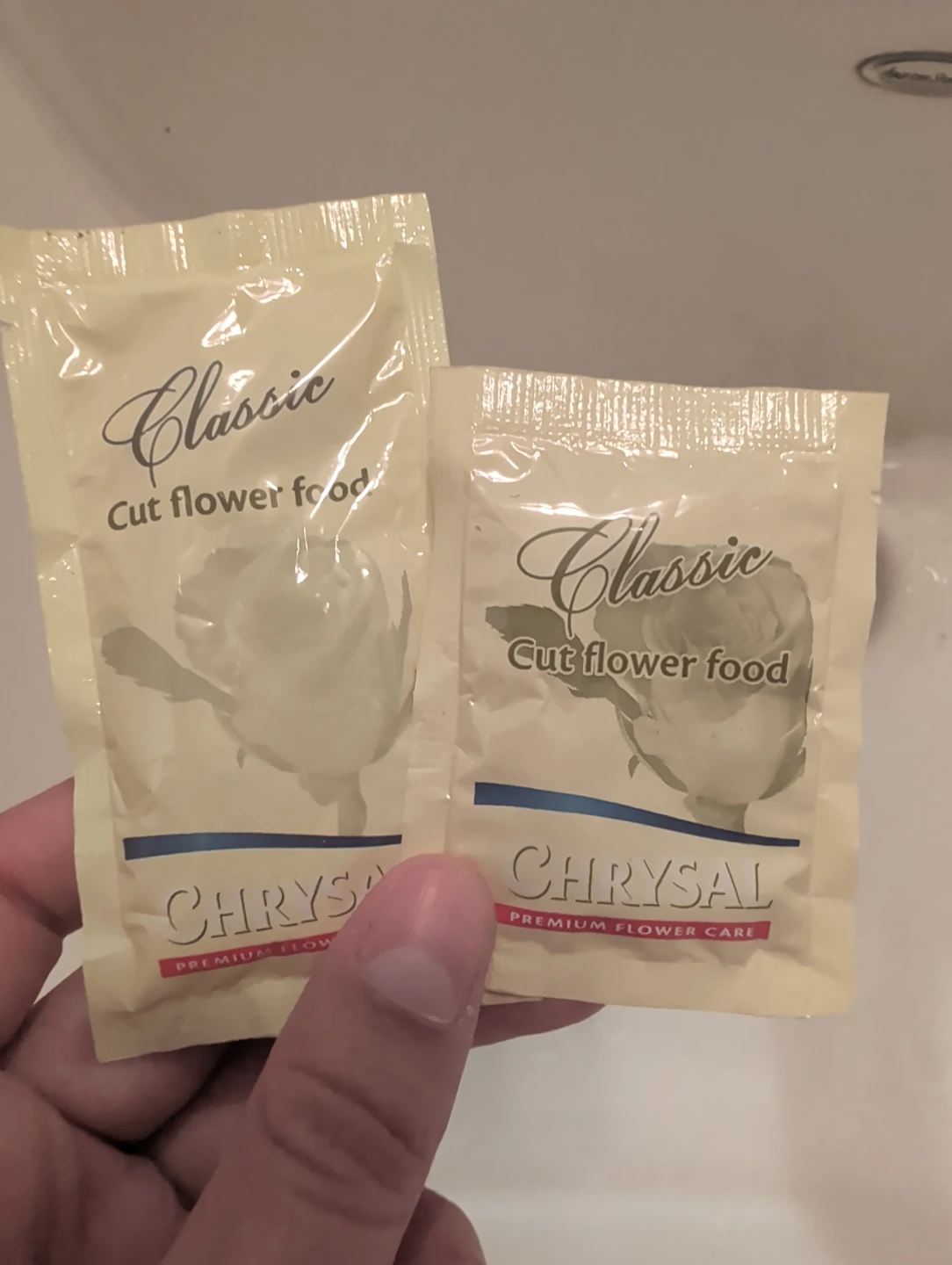 Chrysal Classic Cut Flower Food Sachets (2)