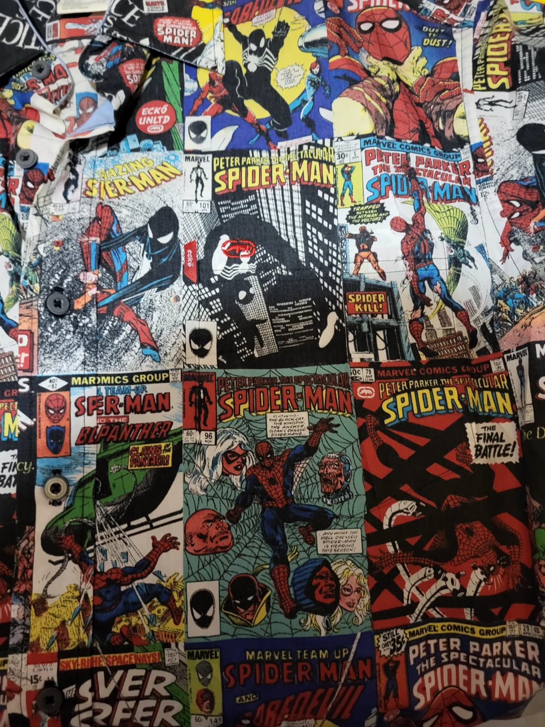 Ecko Unltd. Spider-Man Comic Print Woven Shirt - photo 3
