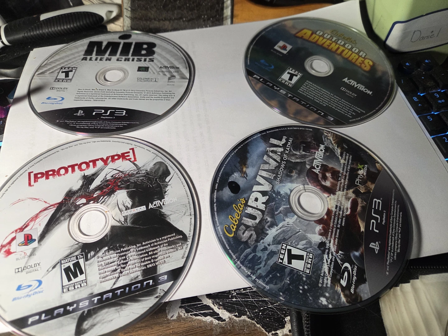 PlayStation 3 Games & Controller shooter