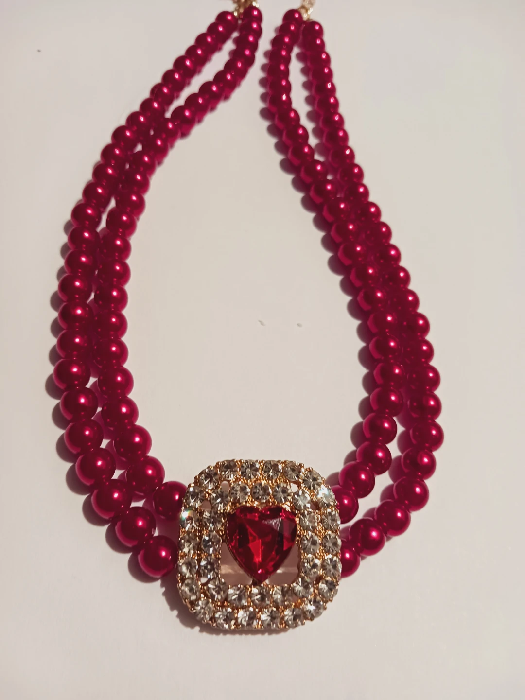 Beautiful Sparkling Heart Pendant with Necklace - photo 3