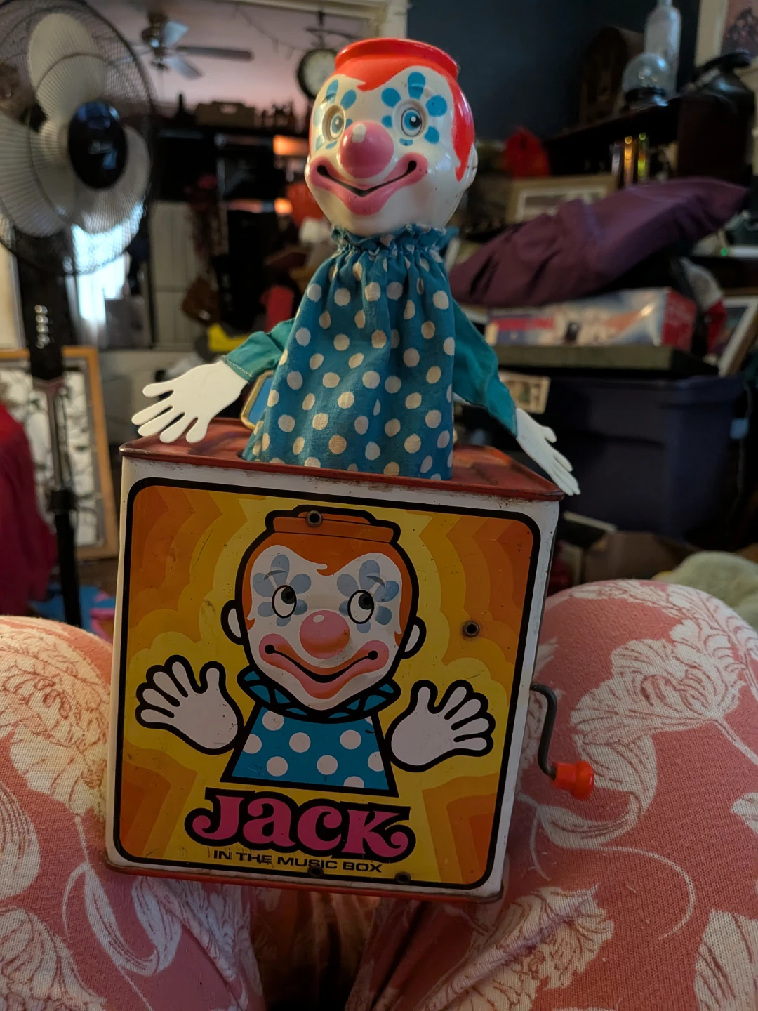 Vintage Jack in the Music Box