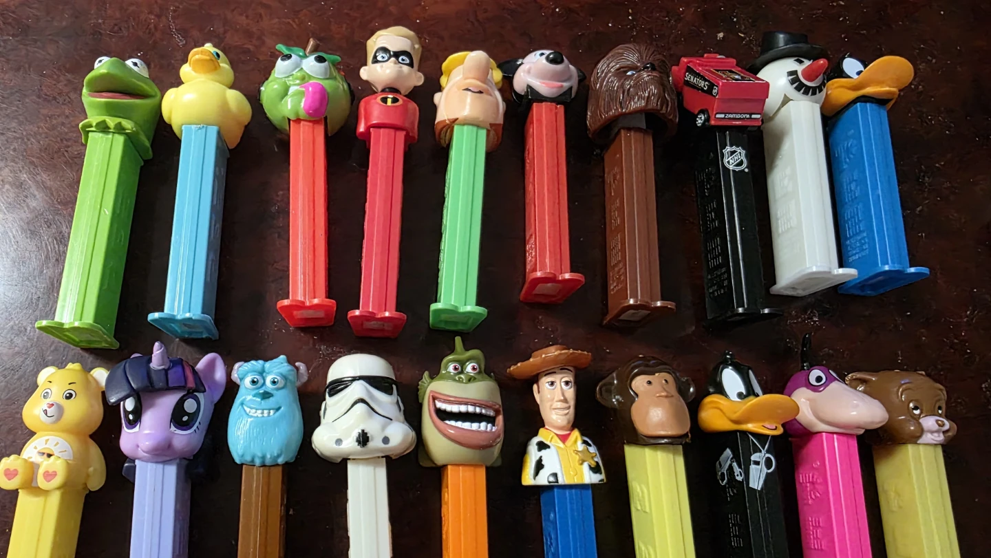 20 PEZ Candy Dispensers