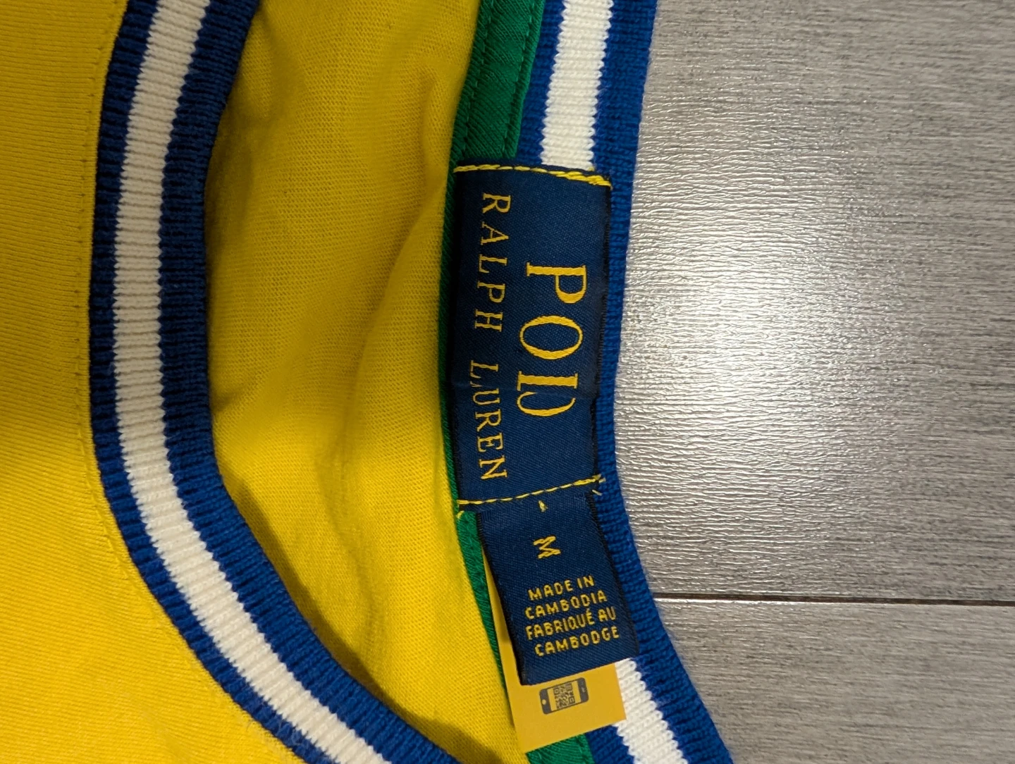 Polo Ralph Lauren Brasil T-Shirt - Yellow - Size M - photo 3