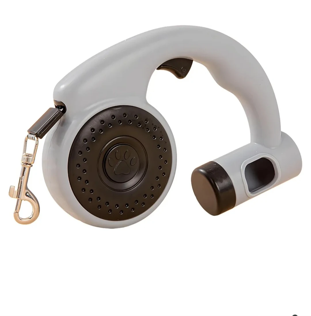 Retractable Dog Leash with Waste Bag Dispenser - photo 2