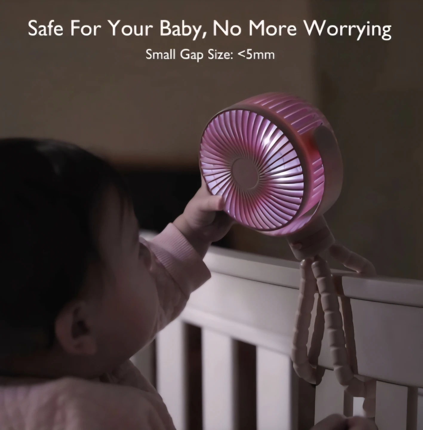 Momcozy Flexible Stroller Fan - photo 5