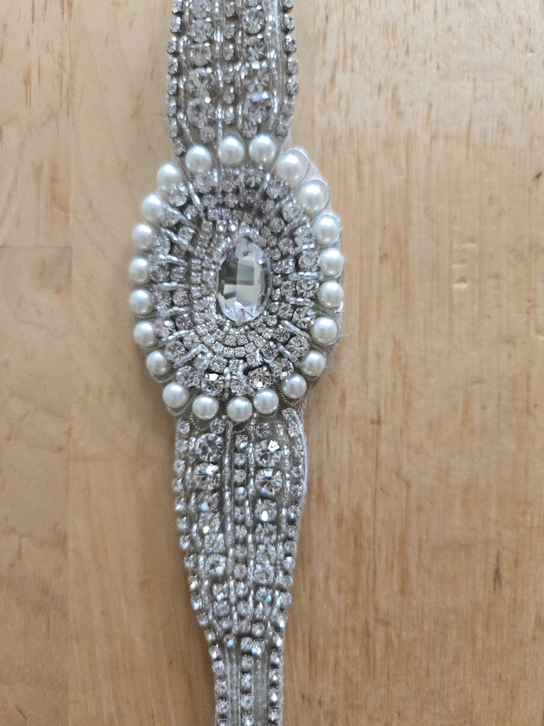 Erika Koesler Rhinestone/Pearl Bridal Belt - photo 2