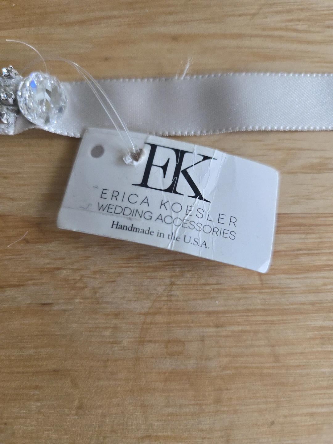 Erika Koesler Rhinestone/Pearl Bridal Belt - photo 4