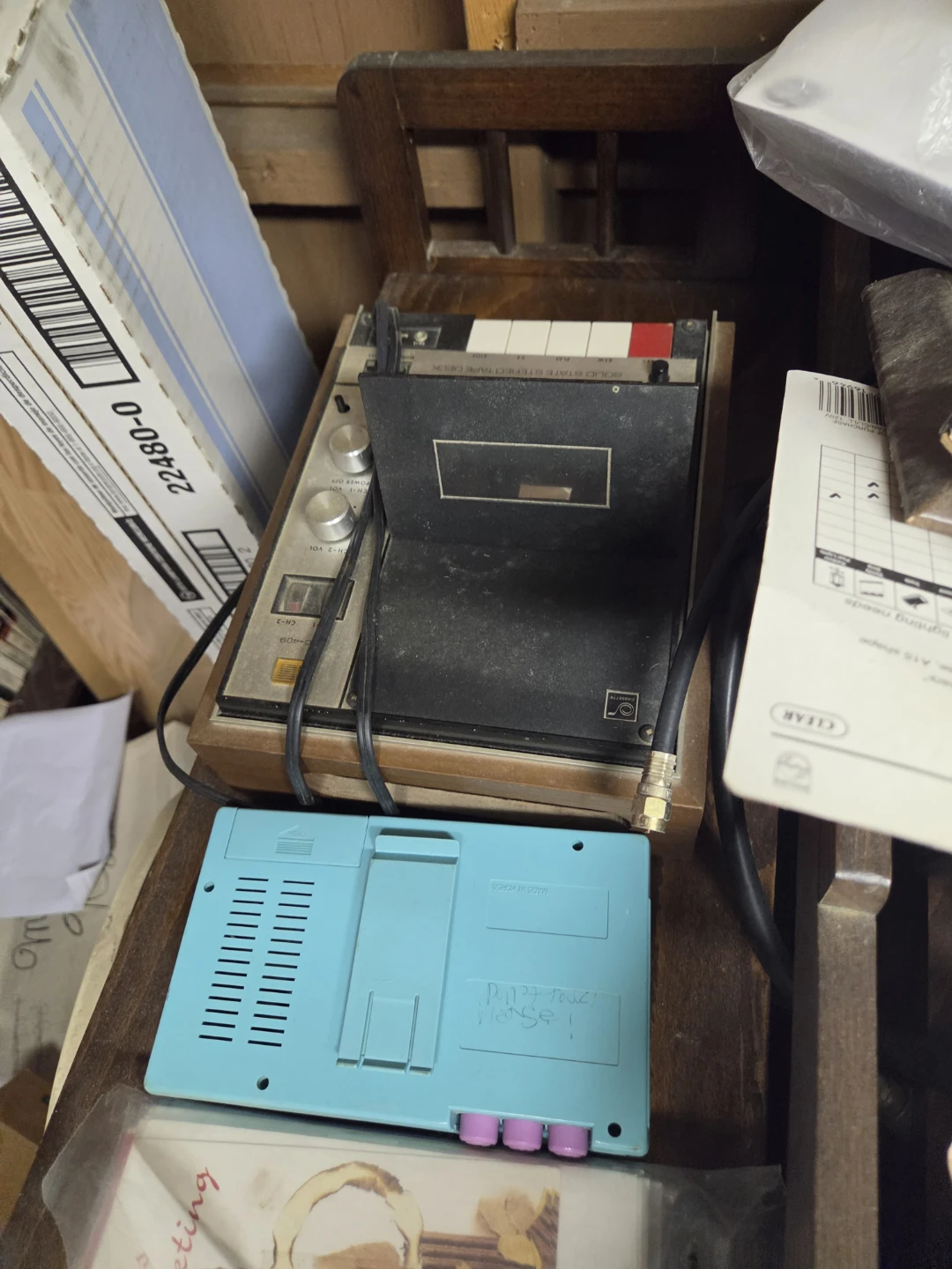 Sharp Solid State Stereo Tape Deck - photo 2