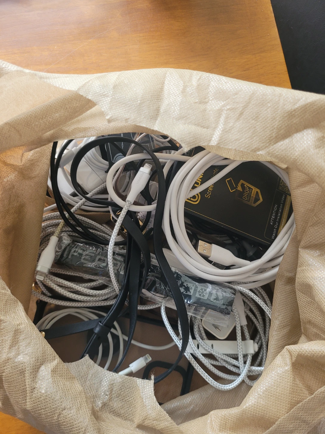 Mixed Cables and Phone Accessories