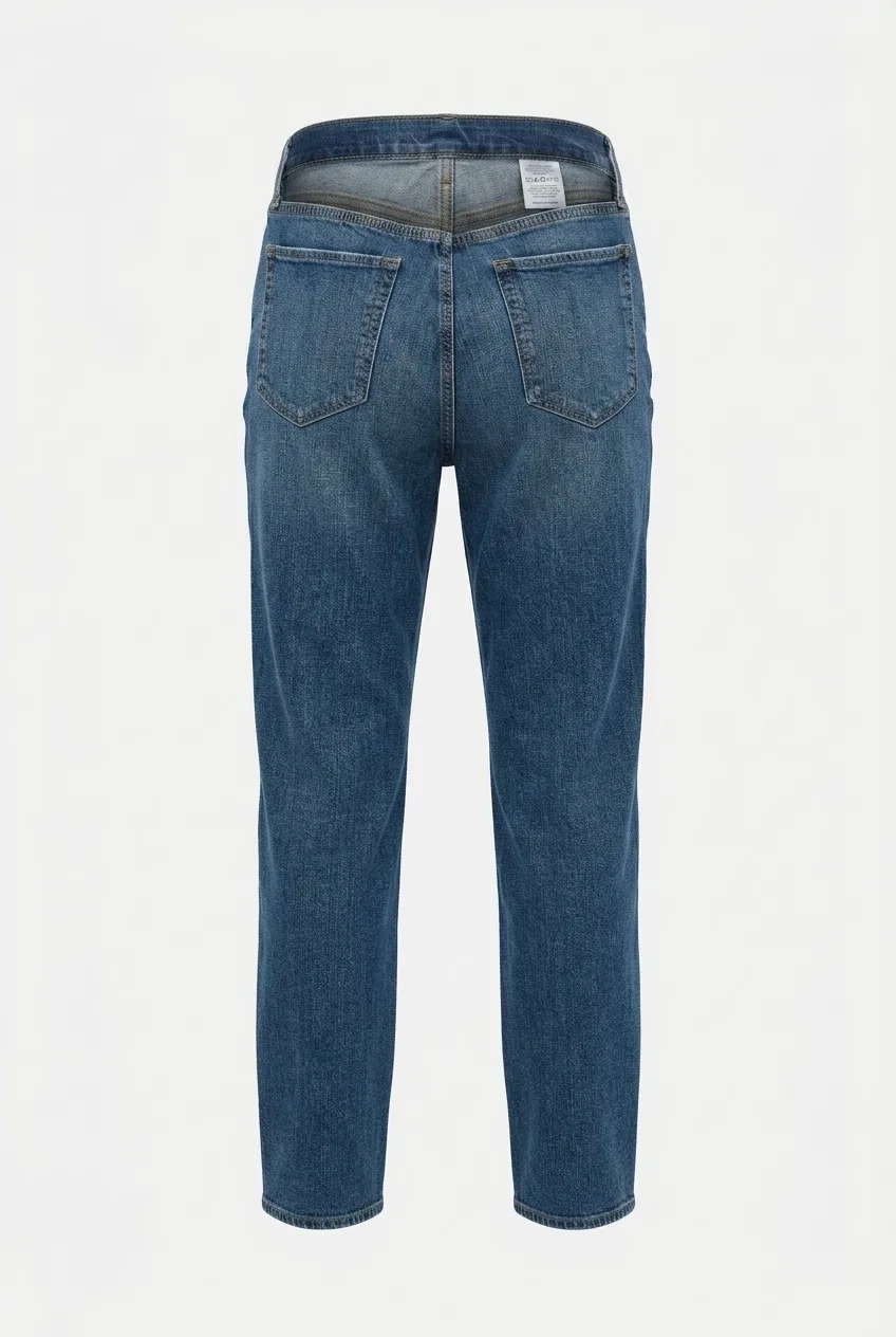 Eddie Bauer Women's Blue Straight Leg Jeans Size 14