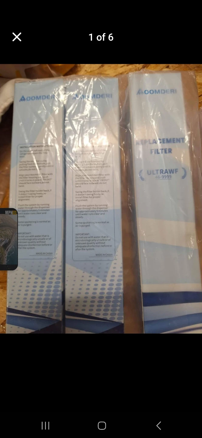 Aoomderi ULTRAWF Filter Compatible 46-9999 Frigidaire, Kenmore