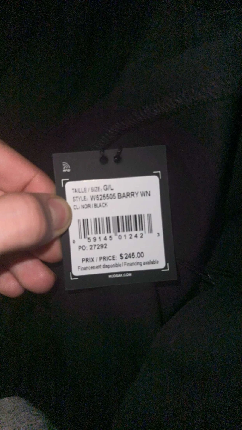 Rudsak Black Hoodie - Size G/L - photo 2