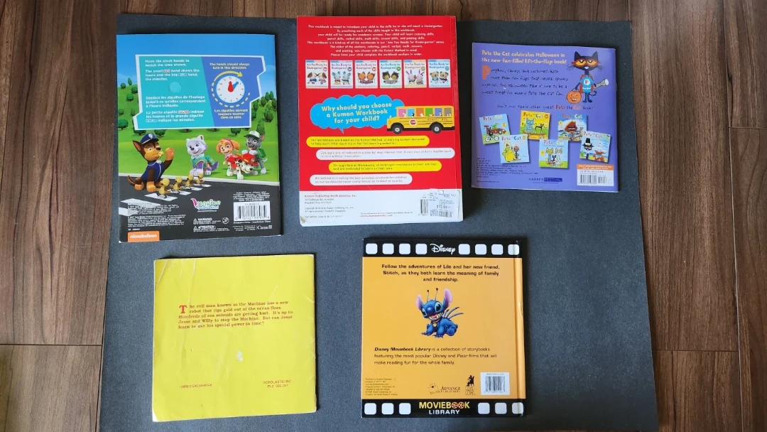 Bundle of 5 books - 2 activity and 3 reading. - photo 2