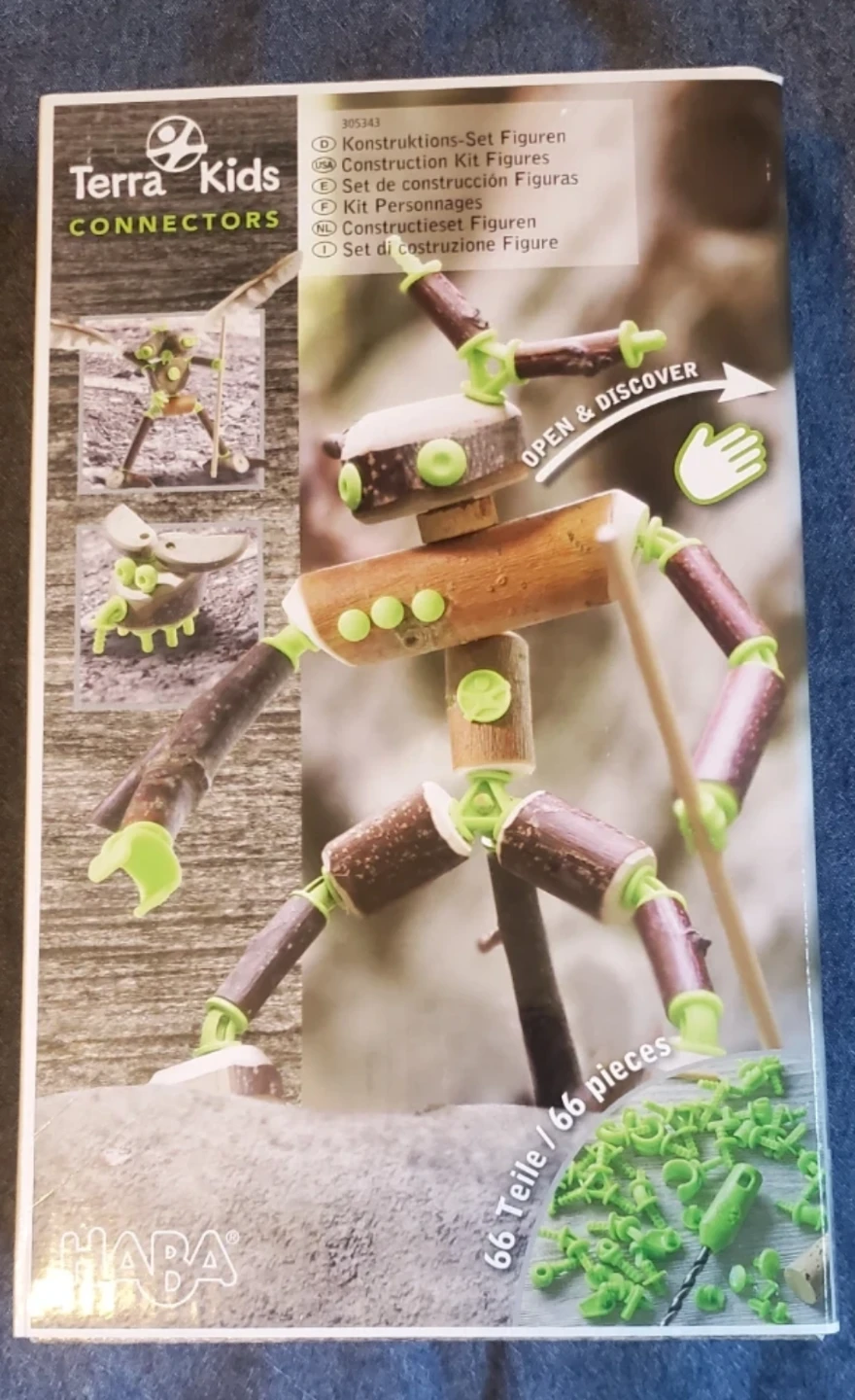 HABA Terra Kids Connectors Construction Set Figures