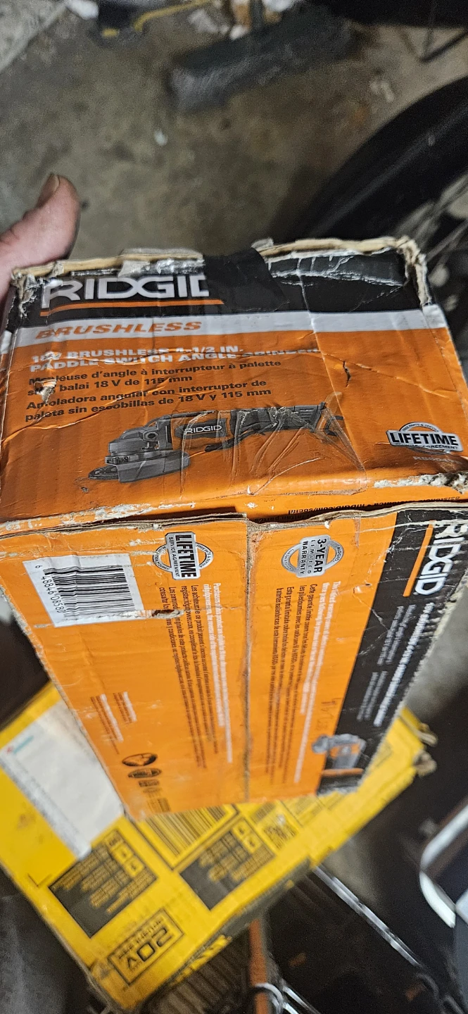 RIDGID 18V Brushless 4-1/2" Paddle Switch Angle Grinder - photo 2