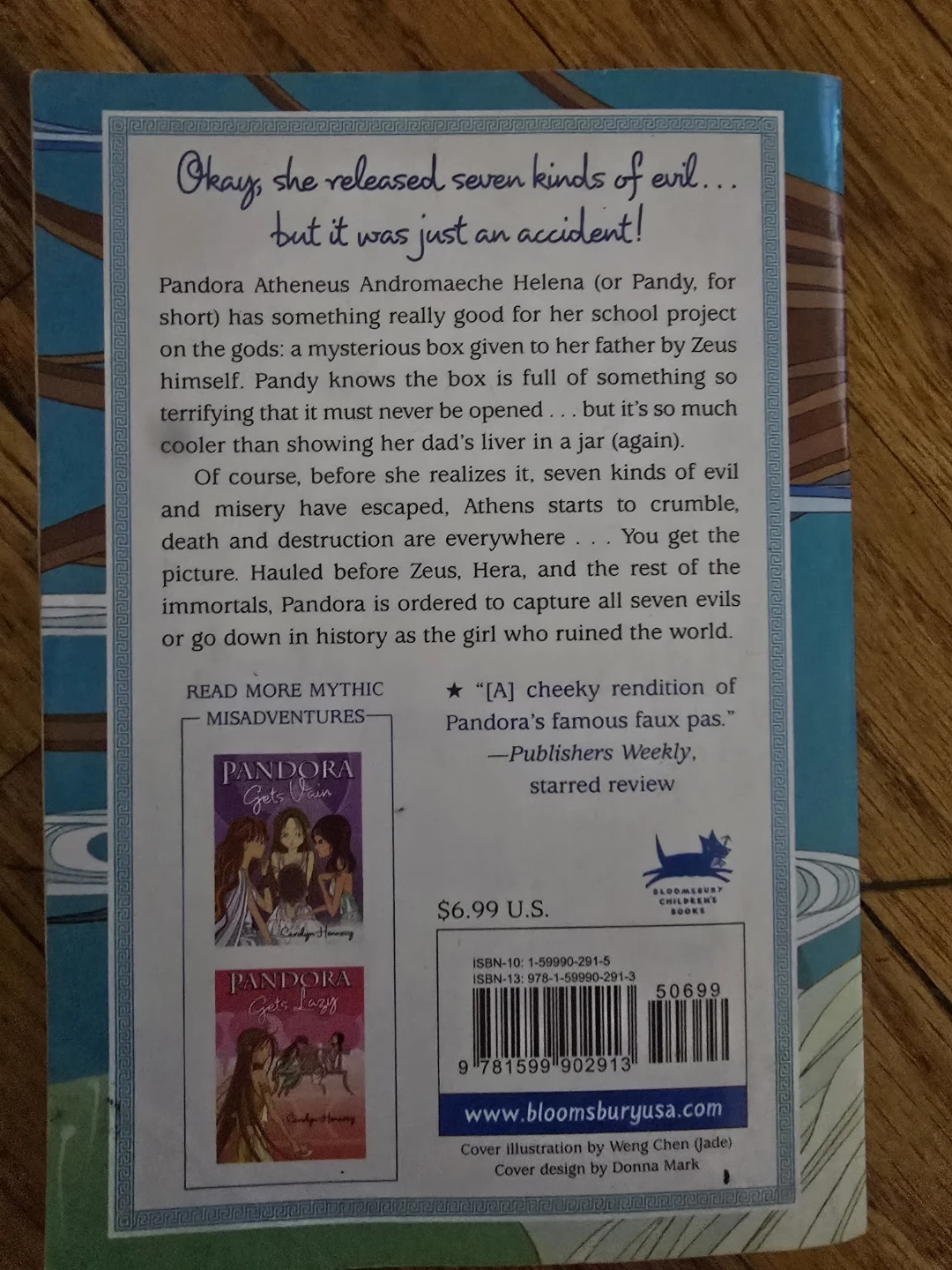 Pandora Gets Jealous Book by Carolyn Hennesy - photo 2