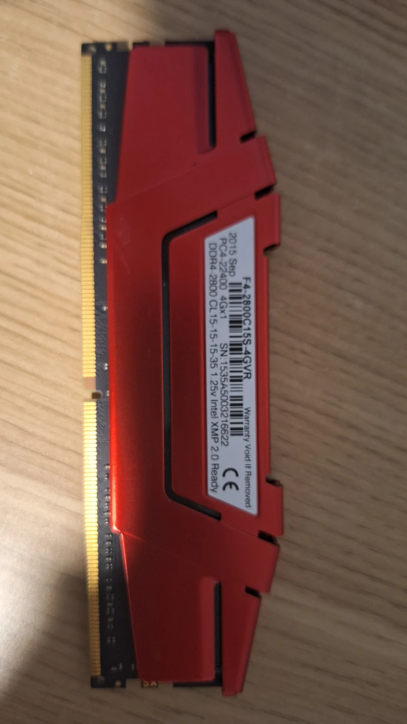 G.SKILL Ripjaws V DDR4 4GB RAM - photo 2