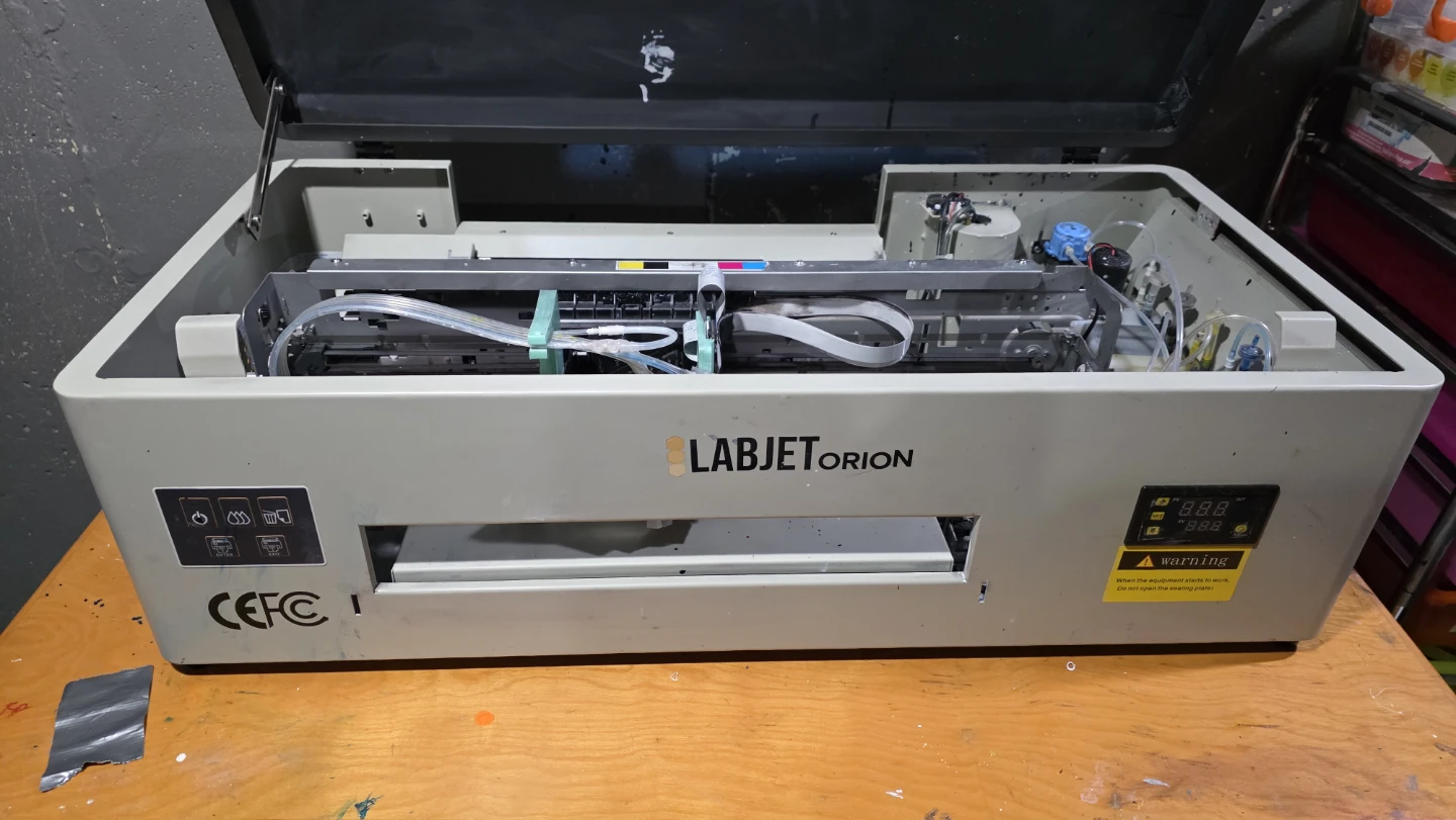 LabJet Orion DTG Printer with DTF Supplies Powder - photo 2