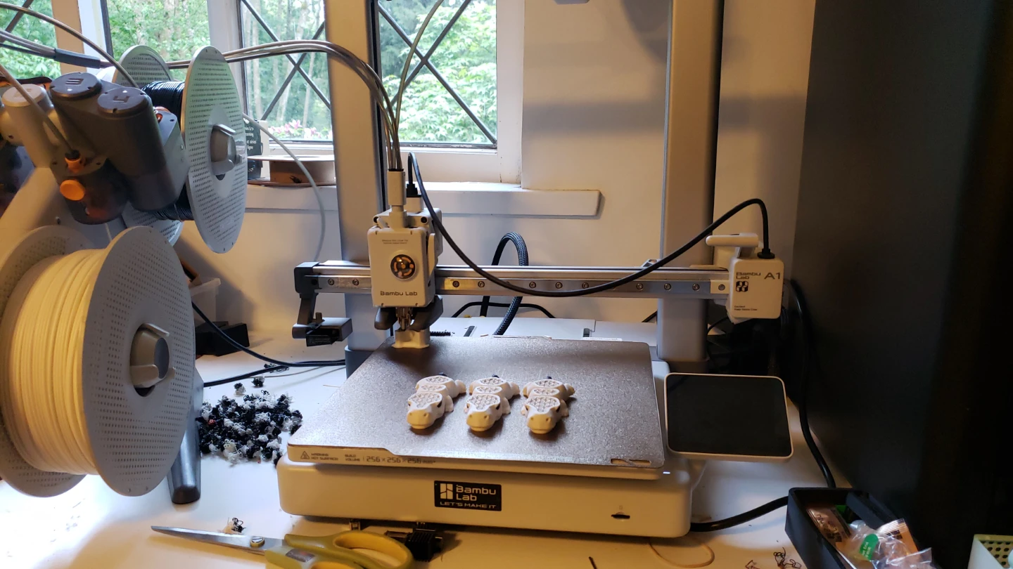 3D Printed flexy dino Toy - photo 3