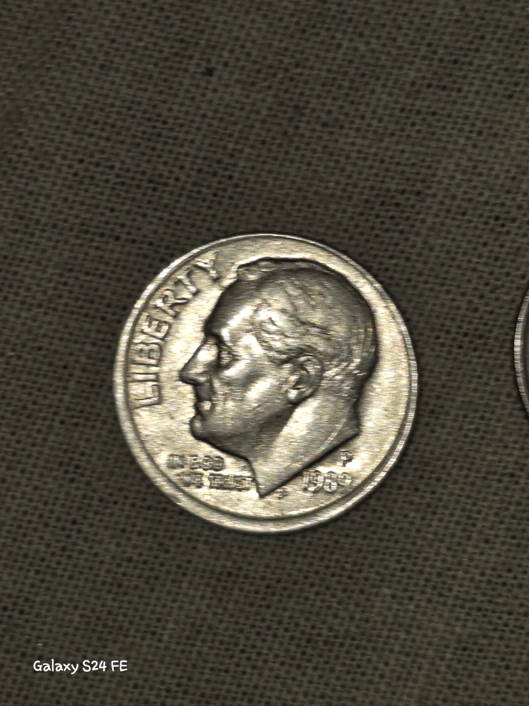 1989 United States Dime Coin