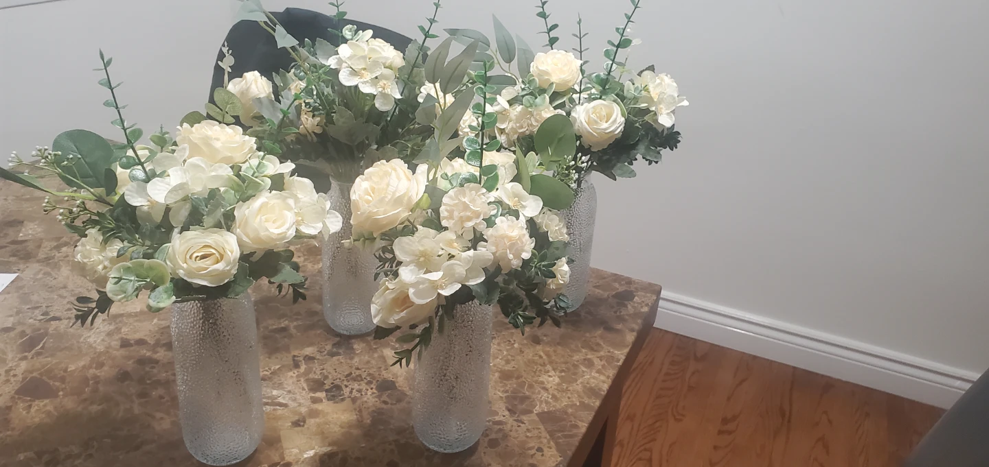 Set of 4 Artificial Flower Arrangements