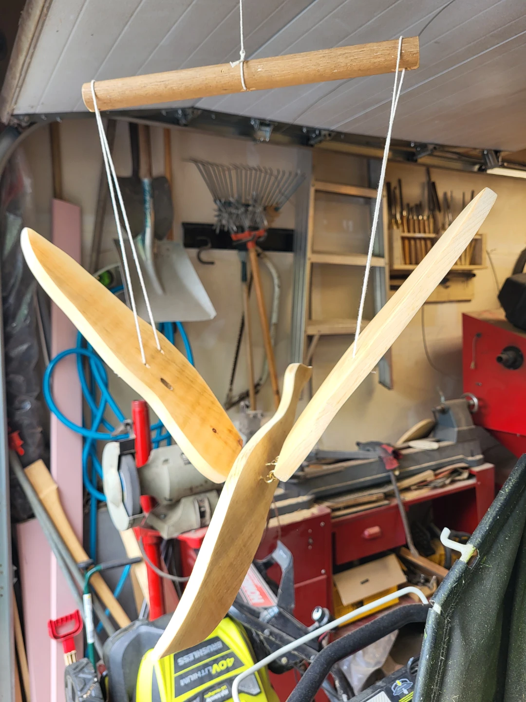 Wooden Bird/ Goose Mobile Toy - photo 2