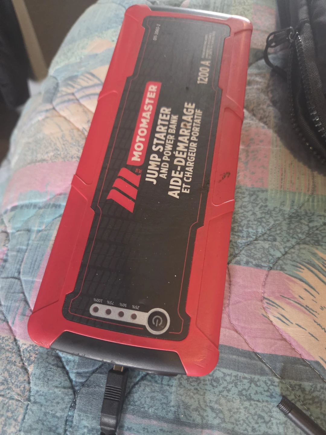 Motomaster 1200A Jump Starter and Power Bank