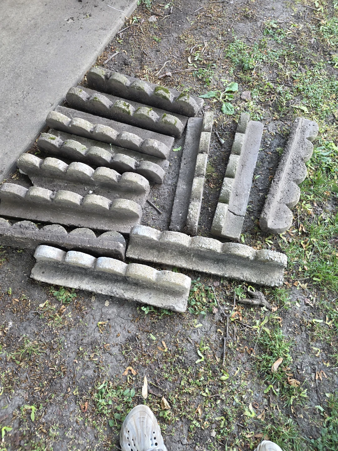 Concrete Garden Edging Stones
