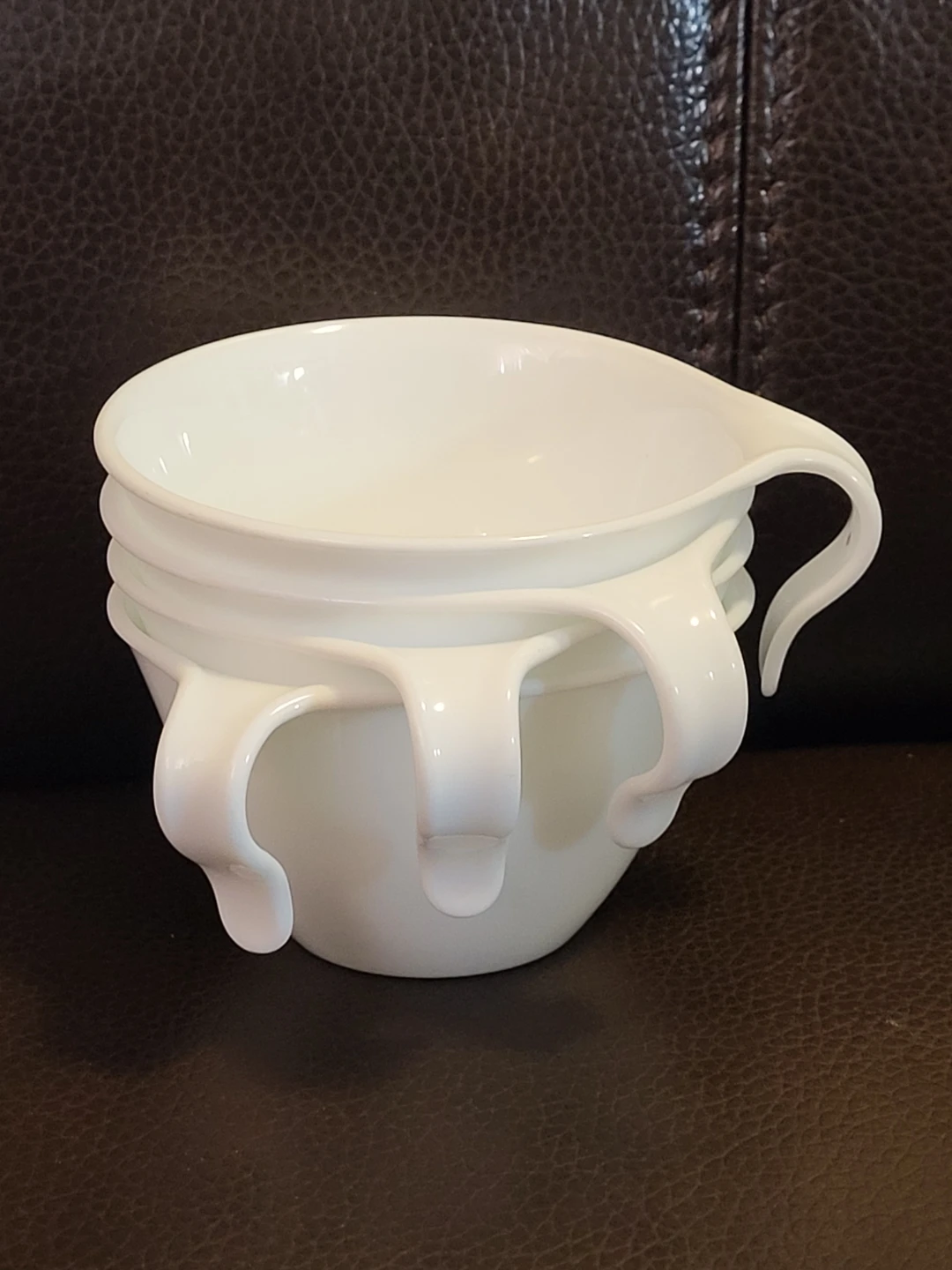 Vintage Corelle Coffee Mugs with Handles - Set of 4