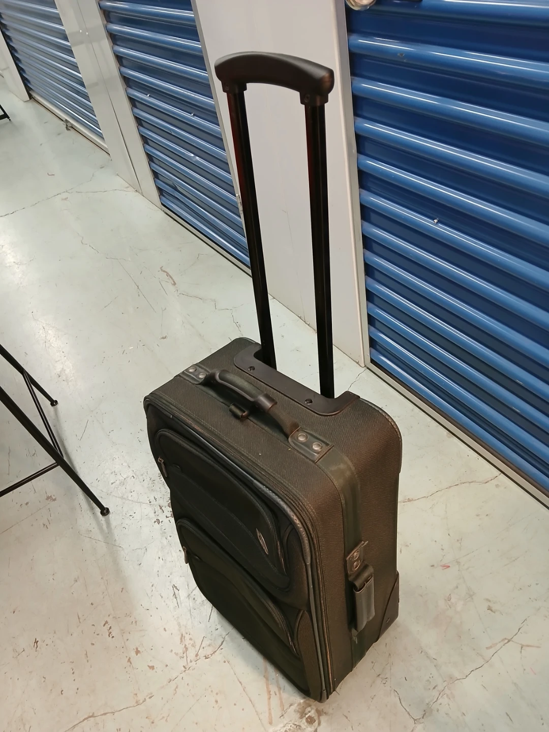 Samsonite Olive Green Rolling Suitcase carry on luggage - photo 5