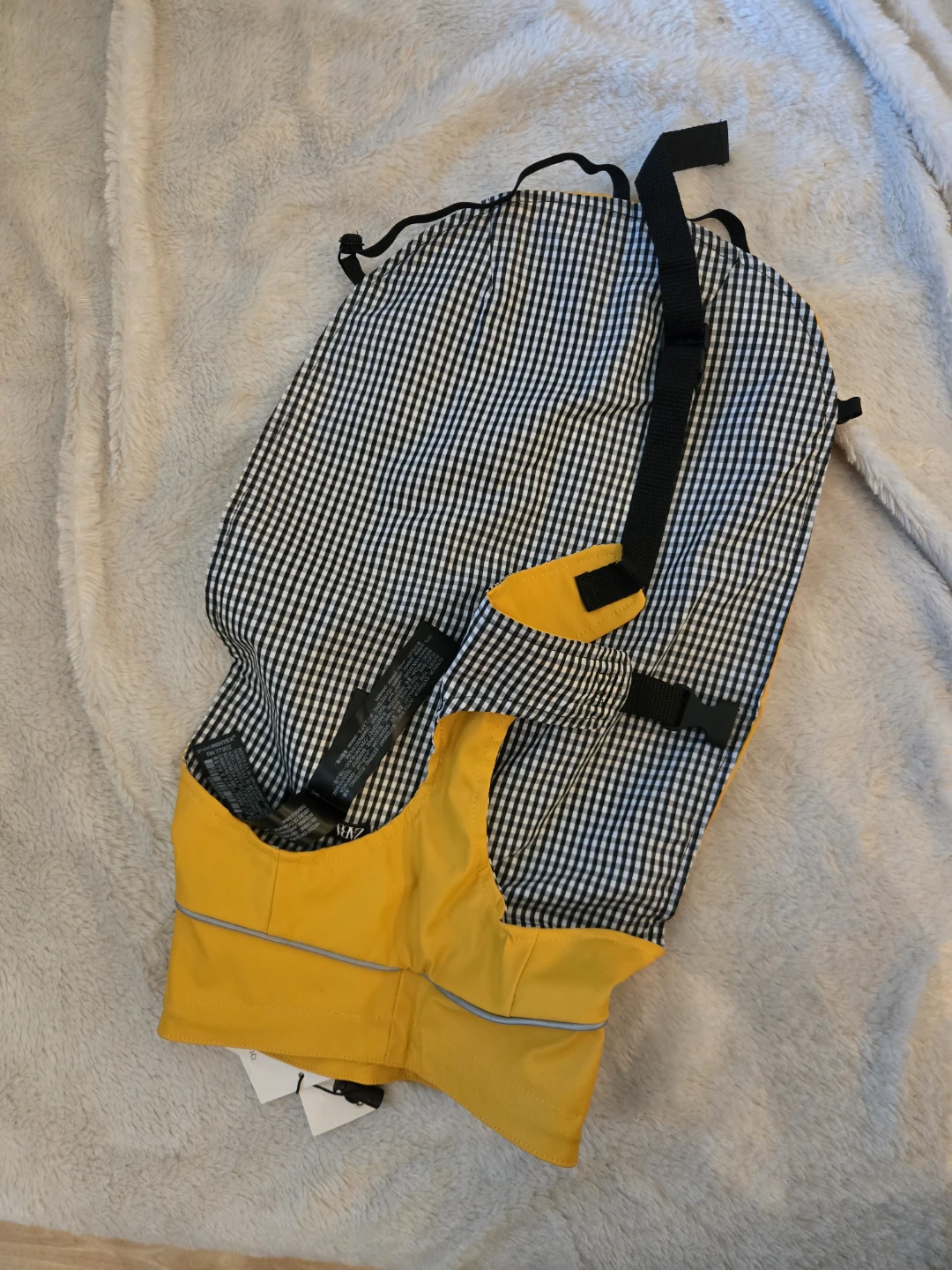 Zara Yellow Dog Raincoat - Size M - photo 4